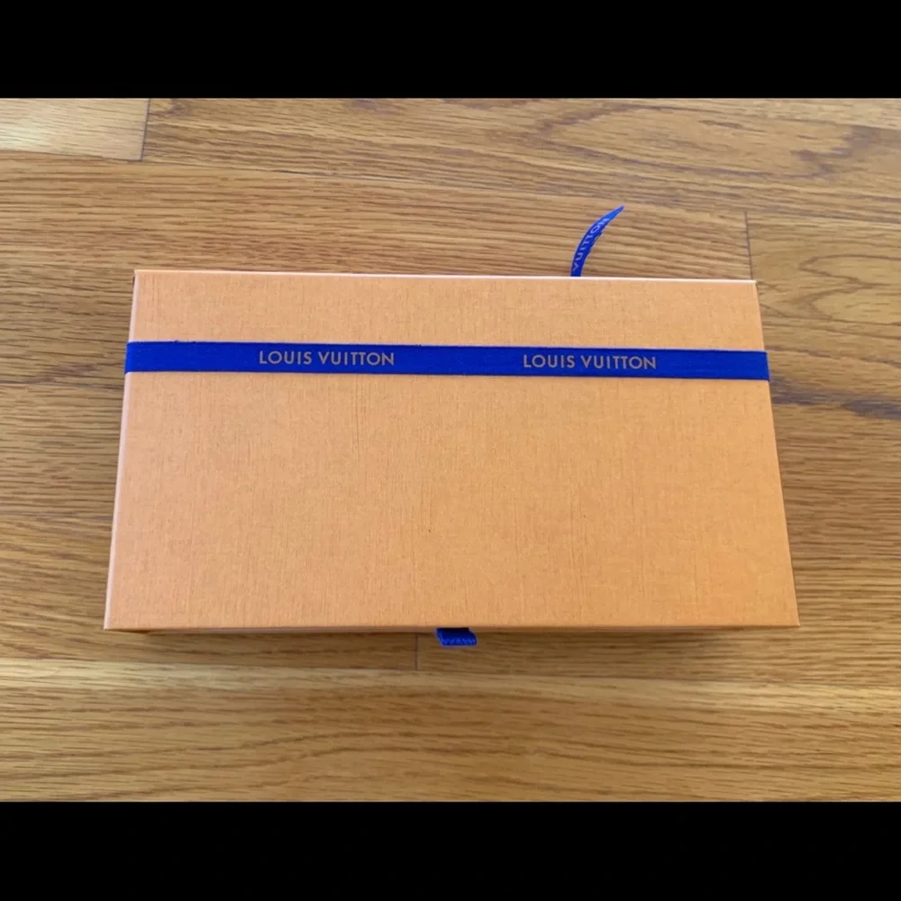 Authentic Louis Vuitton Empty Drawer Storage Gift Box Ribbon 11.5”x6.5”x1.6”